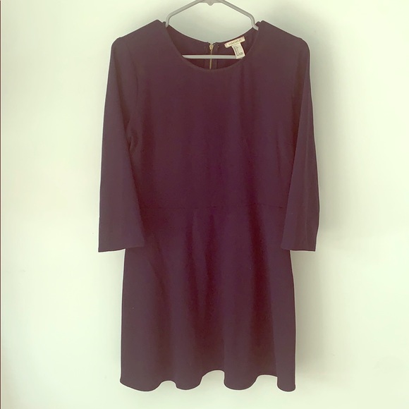 Navy blue high dress - Picture 1 of 4